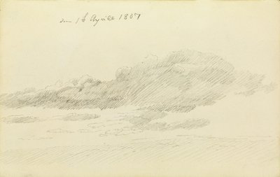 Badanie w chmurze autorstwa Caspar David Friedrich