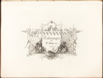 Gumka do mazania autorstwa Caspar Johann Nepomuk Scheuren