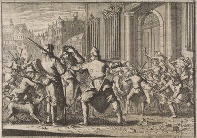 Bunt w Barcelonie, 1640 autorstwa Caspar Luyken (attributed to)