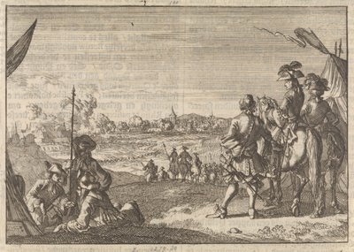 Zdobycie Nijmegen przez Francuzów, 1672 autorstwa Caspar Luyken