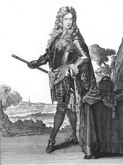 Józef I, cesarz rzymski 1678-1711 - Portret cesarza Józefa I Świętego Cesarstwa (1678-1711), cesarza niemieckiego Rzymu” I - rysunki Caspara Luykena - Grawerowane i wydane przez Christopha Weigela (Norymberga 1703). autorstwa Caspar Luyken