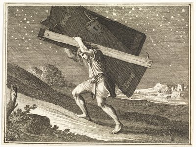 Samson niesie bramy Gazy autorstwa Caspar Luyken
