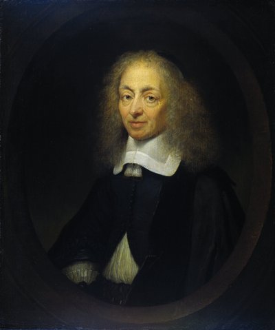 Portret Konstantyna Huygensa (1596-1687) autorstwa Caspar Netscher