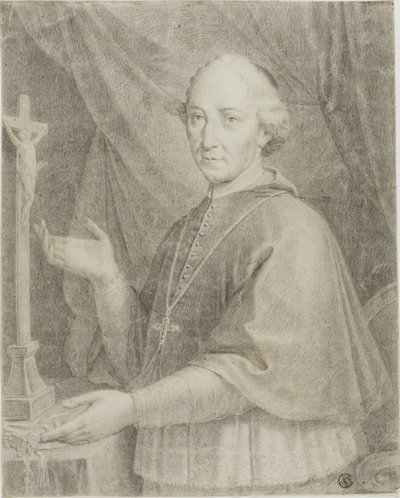Portret kościelnego autorstwa Caspar Netscher