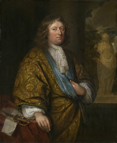 Portret dżentelmena autorstwa Caspar Netscher