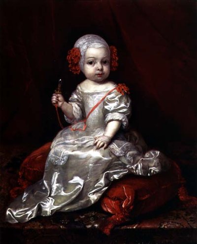 Portret młodej dziewczyny autorstwa Caspar Netscher