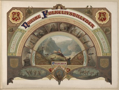 Ilustracja zaczerpnięta z książki Norske Folkelivsgrafikr autorstwa Tidemand, Adolph i opublikowana przez Chr. Tønsberga autorstwa Caspar Scheuren