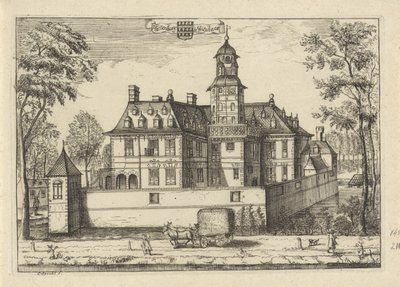 Dom Plettenburg w Jutphaas Plettenburg in Jutphaes (tytuł na obiekcie) autorstwa Caspar Specht