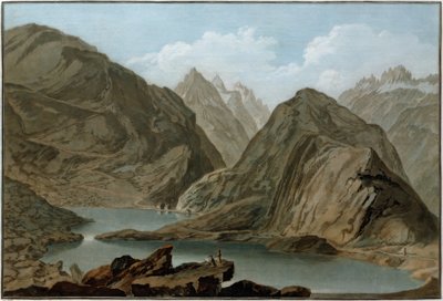 Hospicjum na Grimsel autorstwa Caspar Wolf
