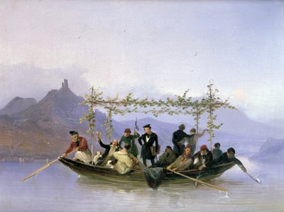Nieznany obraz autorstwa Casper Johann Nepomuk Scheuren