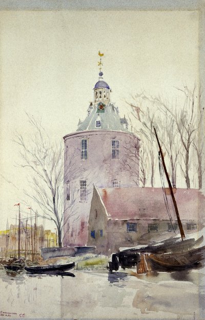 Wieża w Enkhuisen, Holandia autorstwa Cass Gilbert