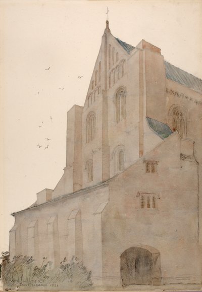 Winchester, Anglia, 1921. autorstwa Cass Gilbert