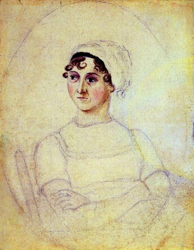 Jane Austen (1810) odrestaurowana i zremasterowana przez Amano1 autorstwa Cassandra Austen