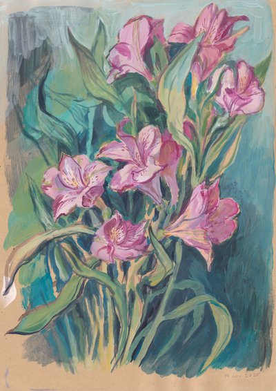 Żywe różowe kwiaty autorstwa Catalina Somolinos