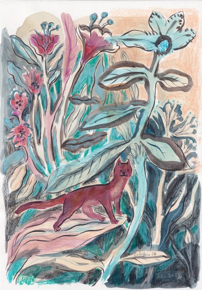 Kapryśny kot z dżungli autorstwa Catalina Somolinos