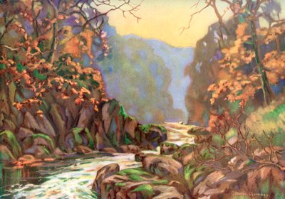 „On the Dargle, hrabstwo Wicklow”, Irlandia, 1924-1926. autorstwa Catharine Chamney