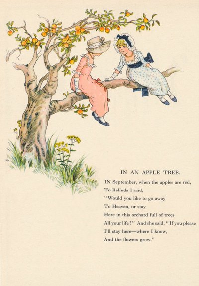 „Nagietkowy ogród Kate Greenaway”, 1885, 1946. autorstwa Catherine Greenaway