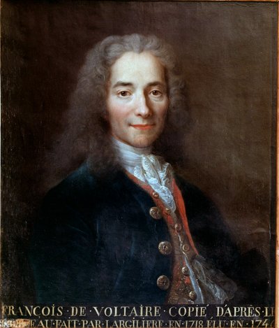 Portret Woltera autorstwa Catherine Lusurier