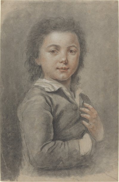 Portret młodego chłopca autorstwa Catherine Lusurier