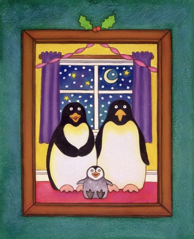 Rodzinne Święta Pingwinów, 1997 autorstwa Cathy Baxter