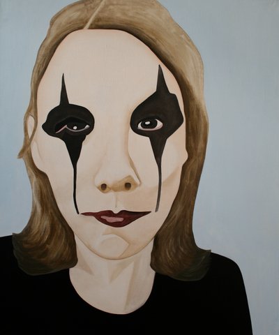 Wrona, 2003 (olej na płótnie) autorstwa Cathy Lomax