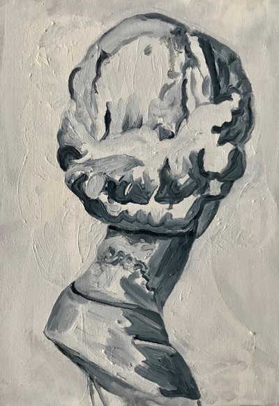 The Merry Maidens: Harper, 2017 (olej na płótnie) autorstwa Cathy Lomax