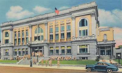 Klub Służby, 1942 autorstwa Caufield and Shook