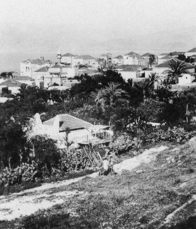 Bejrut z American College w Libanie, c1927-c1931. autorstwa Cavanders Ltd