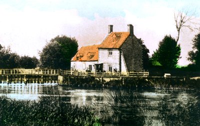 Rushey Weir, Tamiza, 1926. autorstwa Cavenders Ltd