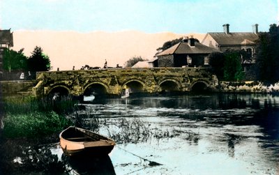 Stary Most, Christchurch, Dorset, 1926. autorstwa Cavenders Ltd