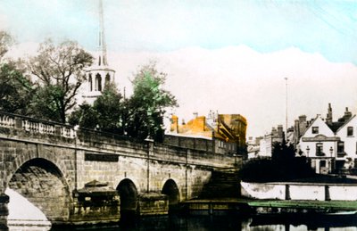 Most w Wallingford, Oxfordshire, 1926. autorstwa Cavenders Ltd