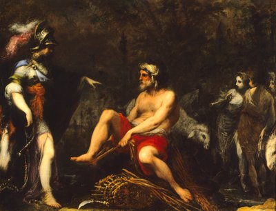 Erminia wśród pasterzy autorstwa Cecco  Bravo