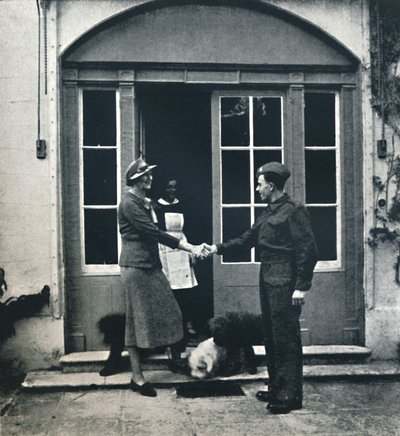 Żegnaj, lokaj, powodzenia żołnierzu, 1941 autorstwa Cecil Beaton