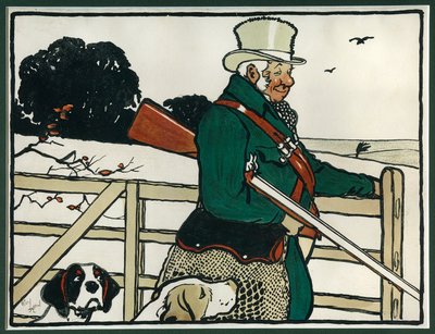 Staroangielski sport i gry: strzelanie autorstwa Cecil Charles Windsor Aldin