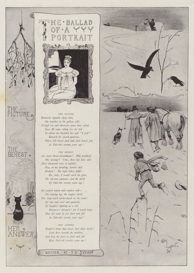 Ballada o portretie, J D Symon autorstwa Cecil Charles Windsor Aldin