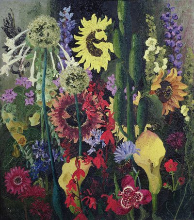 Krajobraz ogrodowy nr 2 autorstwa Cedric Morris