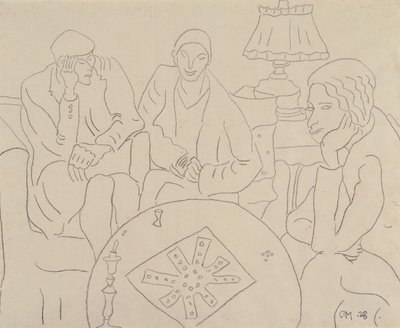 Gra Ludo autorstwa Cedric Morris