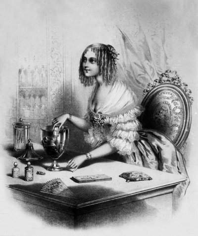 Sprzedawczyni perfum w Paryżu autorstwa Celestin Deshayes