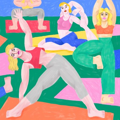 Cépé  Yoga Ga autorstwa Cépé