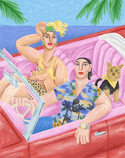 Klasa A w Palavas autorstwa Cépé