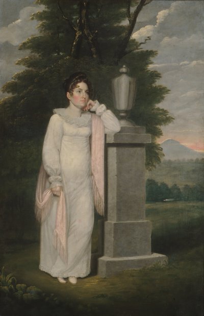 Pani Cephas Thompson Olivia Leonard, ca. 1810-20. autorstwa Cephas Thompson