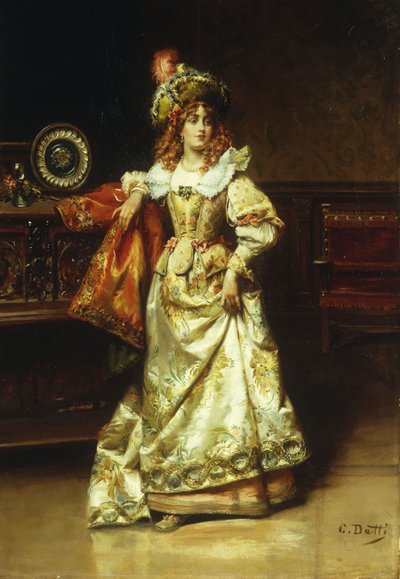 Czekam na eskortę, autorstwa Cesare Auguste Detti