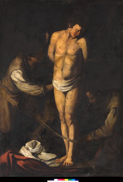 Św. Sebastian w zakrystii Canonici, ok.1768 autorstwa Cesare Ligari