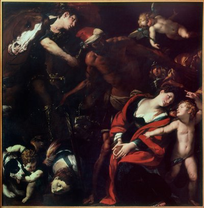 Męczeństwo św. Rufiny i św. Secundy (Obraz trzech artystów) autorstwa Cesare Morazzone Pier Francesco and Cerano Procaccini