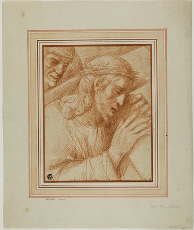 Chrystus niosący krzyż autorstwa Cesare Rossetti