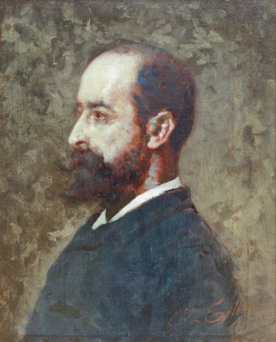 Portret Ambrogio Raffele autorstwa Cesare Tallone