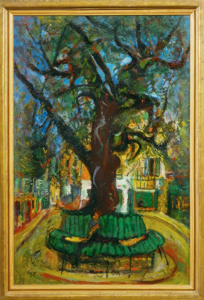 Drzewo w Vence autorstwa Chaim Soutine