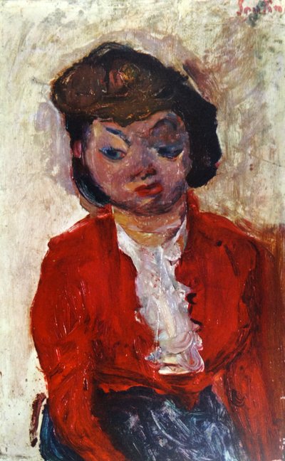 Angielka 1922, autor: Chaïm Soutine (1893 – 1943). autorstwa Chaim Soutine