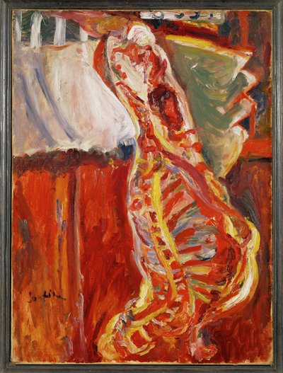 Pół strony wołowiny, ok. 1922-23 (obraz na płótnie) autorstwa Chaim Soutine