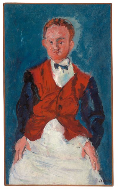 Hotel Boy, ok. 1927 autorstwa Chaim Soutine